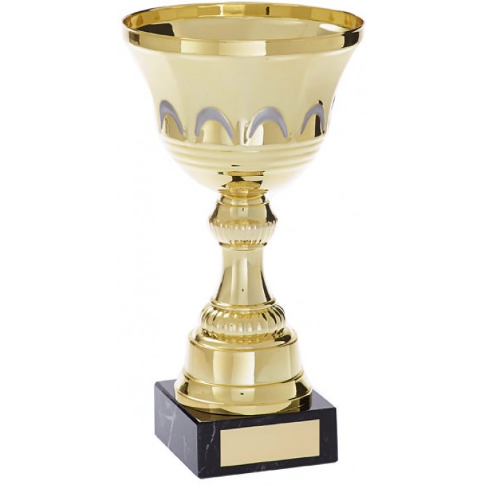 GOLD METAL TROPHY CUP-AVAILABLE IN 5 SIZES